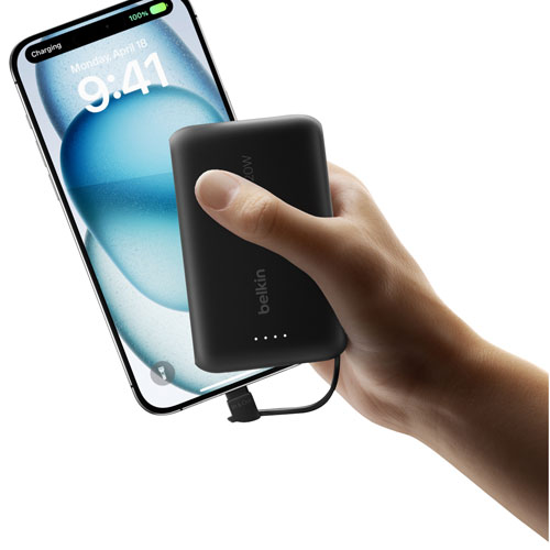 Belkin BoostCharge 10000 mAh USB-C Power Bank - Black