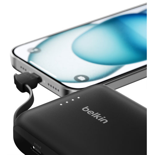 Belkin BoostCharge 10000 mAh USB-C Power Bank - Black