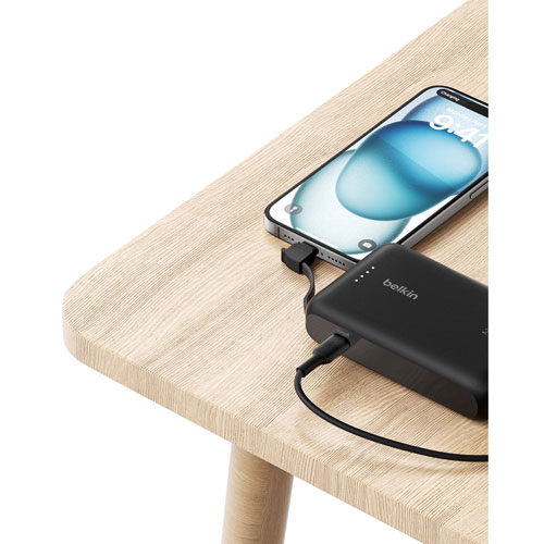 Belkin BoostCharge 10000 mAh USB-C Power Bank - Black