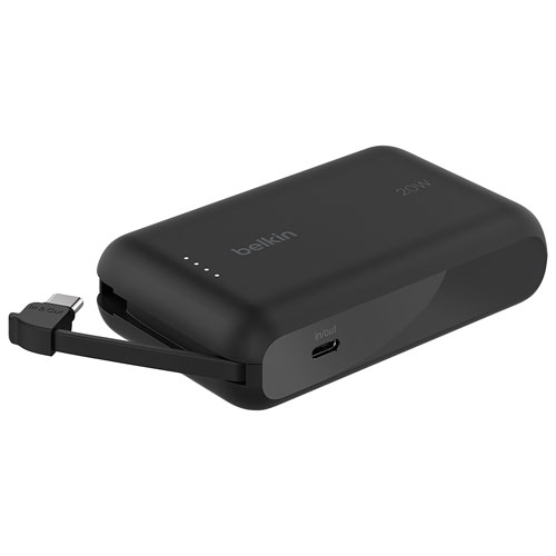Belkin BoostCharge 10000 mAh USB-C Power Bank - Black