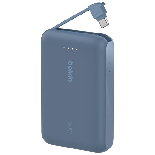 Belkin BoostCharge 10000 mAh USB-C Power Bank - Blue