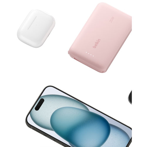 Belkin BoostCharge 10000 mAh USB-C Power Bank - Pink