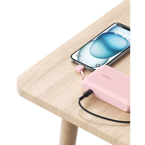 Belkin BoostCharge 10000 mAh USB-C Power Bank - Pink