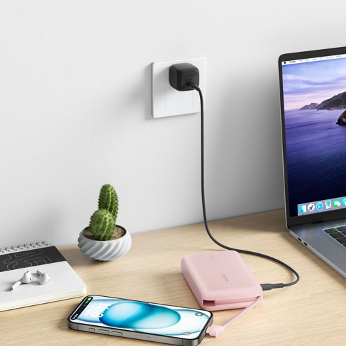 Belkin BoostCharge 10000 mAh USB-C Power Bank - Pink