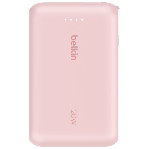 Belkin BoostCharge 10000 mAh USB-C Power Bank - Pink