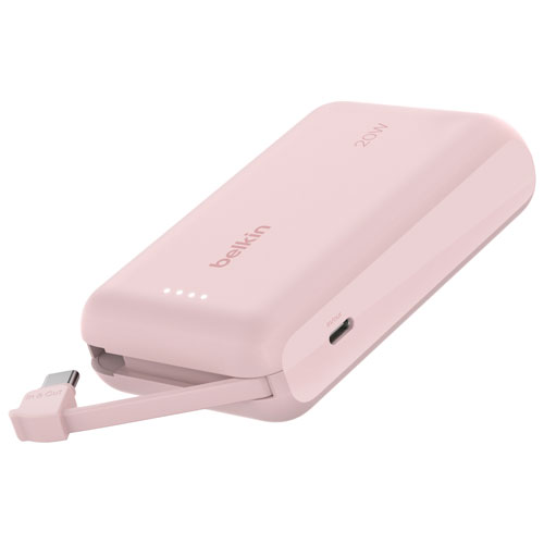 Belkin BoostCharge 10000 mAh USB-C Power Bank - Pink