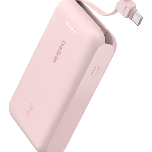Belkin BoostCharge 10000 mAh USB-C Power Bank - Pink