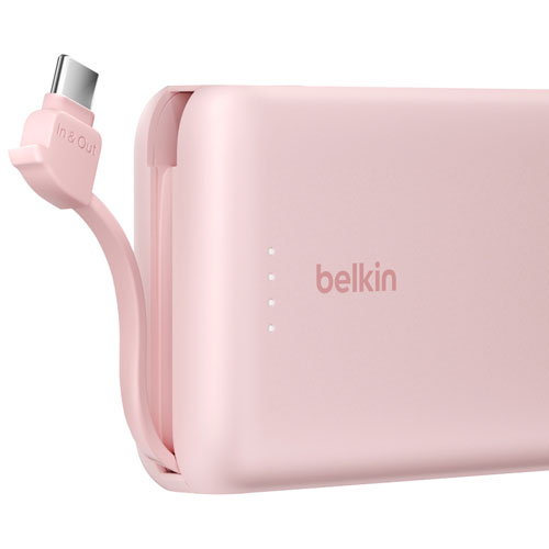 Belkin BoostCharge 10000 mAh USB-C Power Bank - Pink