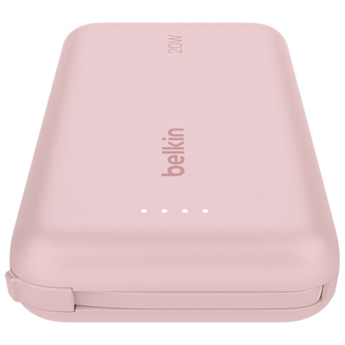 Belkin BoostCharge 10000 mAh USB-C Power Bank - Pink