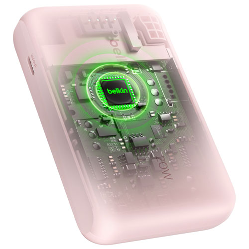 Belkin BoostCharge 10000 mAh USB-C Power Bank - Pink