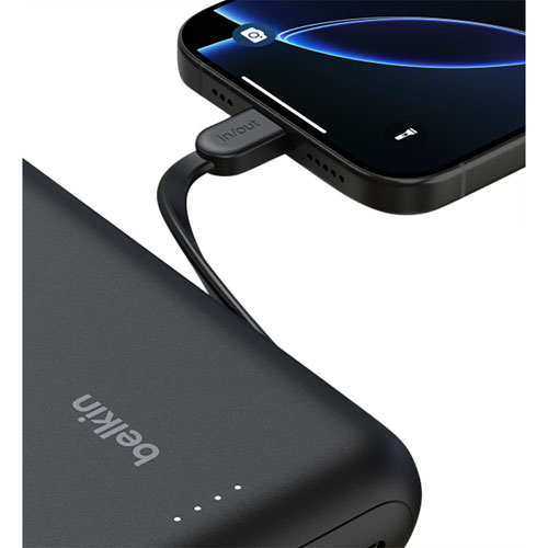 Belkin BoostCharge 20000 mAh USB-C/USB-A Power Bank - Black