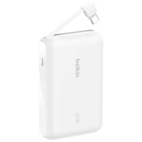 Belkin BoostCharge 10000 mAh USB-C Power Bank - White