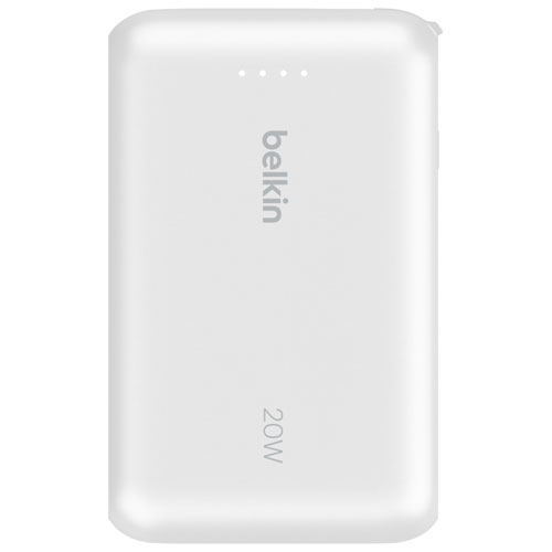 Belkin BoostCharge 10000 mAh USB-C Power Bank - White