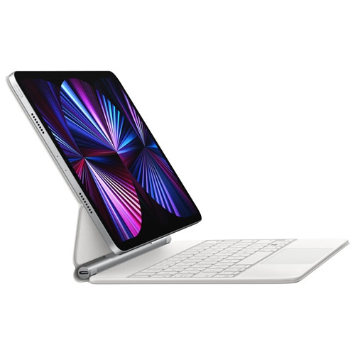 Refurbished - Apple Magic Keyboard for iPad Pro 11" (4th/3rd Gen)/Air (5th/4th Gen)/Air 11" (M2) - White - English