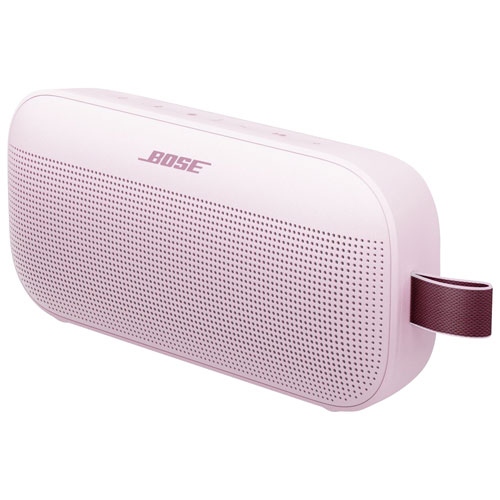 Haut-parleur sans fil Bluetooth étanche SoundLink Flex de Bose - Rose pétale