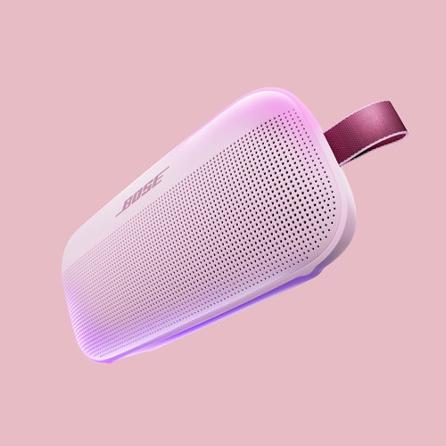 Haut-parleur sans fil Bluetooth étanche SoundLink Flex de Bose - Rose pétale