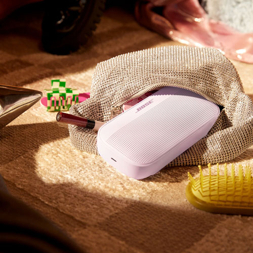 Haut-parleur sans fil Bluetooth étanche SoundLink Flex de Bose - Rose pétale