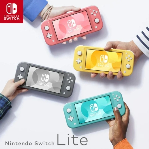 Refurbished - Nintendo Switch Lite – Turquoise (Compact & Portable Gaming Console)