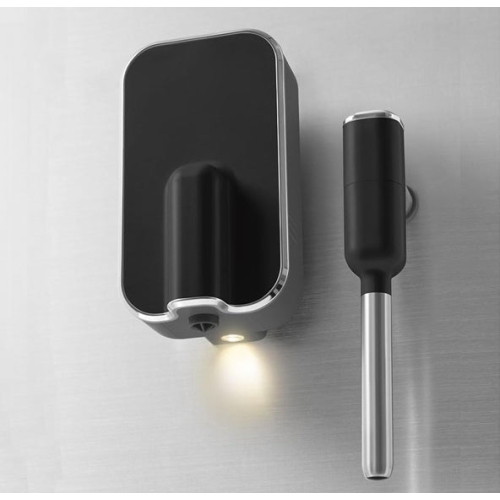 Open Box - Smeg Fully Automatic Espresso Machine with Integrated Grinder Steam Wand 6 Presets ProgrammableBCC02BLMUS Black