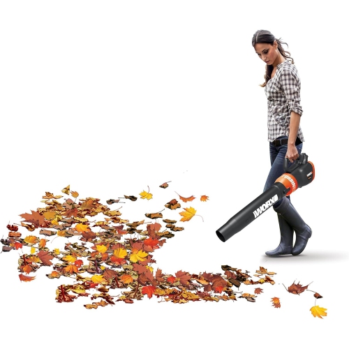 Ventilateur/balai sans fil WORX WG546 Turbine 20 V avec ventilateur axial à 2 vitesses de 340 pi3/min