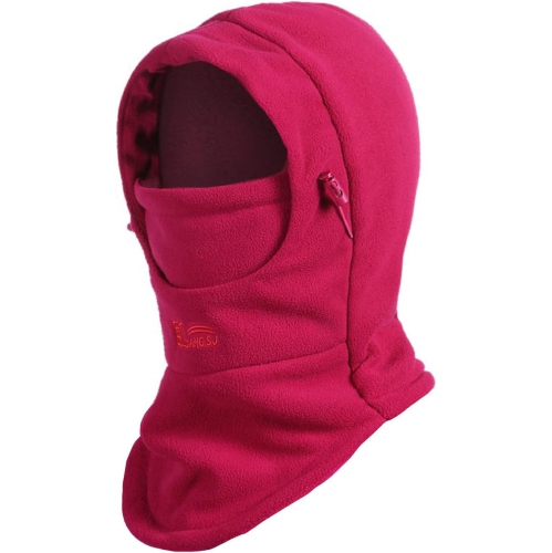 PetginHome – Masque de ski pour enfants Balaclava en molleton résistant au vent Chauffe-cou chapeau d'hiver épaissi pour hommes et femmes
