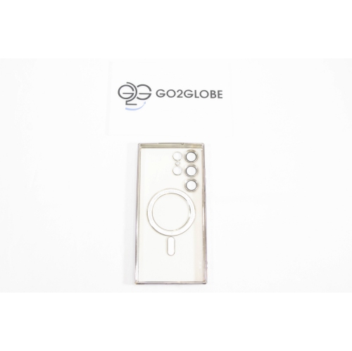 Refurbished - Magnetic Clear Case for Samsung Galaxy S23 Ultra 5G with Camera Lens Protector – Sleek Protection with MagSafe Compatibility