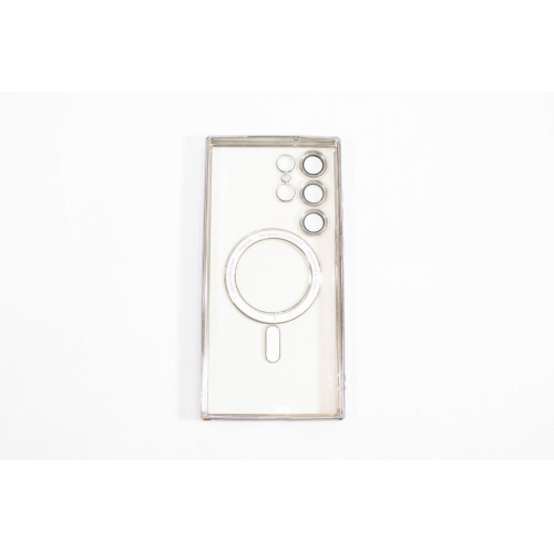 Refurbished - Magnetic Clear Case for Samsung Galaxy S23 Ultra 5G with Camera Lens Protector – Sleek Protection with MagSafe Compatibility