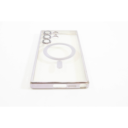 Refurbished - Magnetic Clear Case for Samsung Galaxy S23 Ultra 5G with Camera Lens Protector – Sleek Protection with MagSafe Compatibility