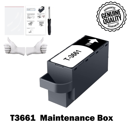 Image 1 of 5.. T3661 T366100 C13T366100 Ink Maintenance Box for XP-15000 XP-6100 XP-970 XP-8600 XP-8700 XP-6000 XP-8500 Expression Premium Photo Printer