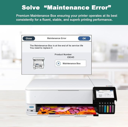 Boîte de maintenance C9345 C12C934591 Collecteur de déchets pour imprimante ET-5880 ET-5850 ET-5800 ET-16600 ET-16650 Workforce Pro WF-7820 WF-7840