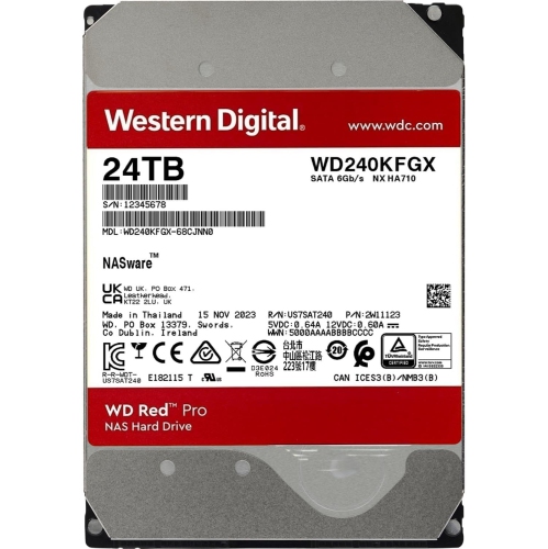 Serveur de stockage en réseau NAS SATA SA500 240 Go rouge WD240KFGX de Western Digital SSD