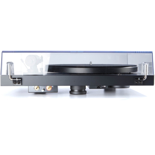 Boîte ouverte&nbsp;: Tourne-disque EVO en carbone Debut de Pro-Ject avec cartouche rouge Ortofon 2&nbsp;M - Noir satiné