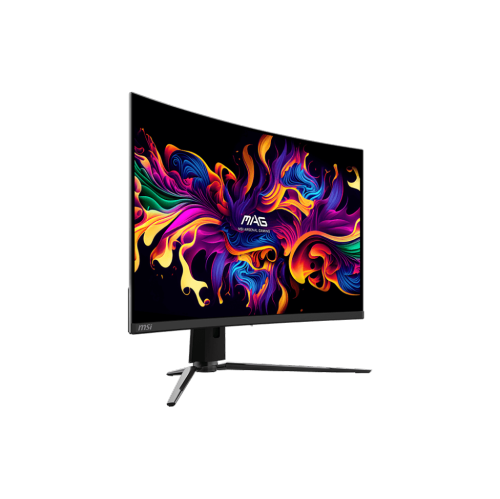 MSI 32" 3840 x 2160 165Hz 0.03ms (GTG) Curved QD-OLED Gaming Monitor Tilt Swivel Height Pivot adjustable (MAG 321CUP QD-OLED)