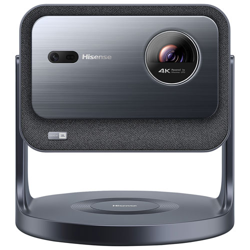 Image 1 de 12.. Mini projecteur intelligent UHD 4K C2 de Hisense avec haut-parleur intégré