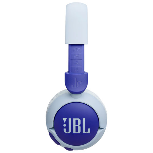 JBL Junior 320BT On-Ear Bluetooth Kids Headphones - Blue