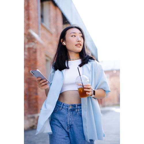 Écouteurs boutons 100 % sans fil Vibe Flex 2 de JBL - Blanc