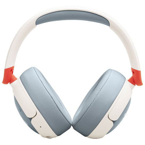 Casque d'écoute Bluetooth à suppression du bruit pour enfants Junior N470NC de JBL - Blanc