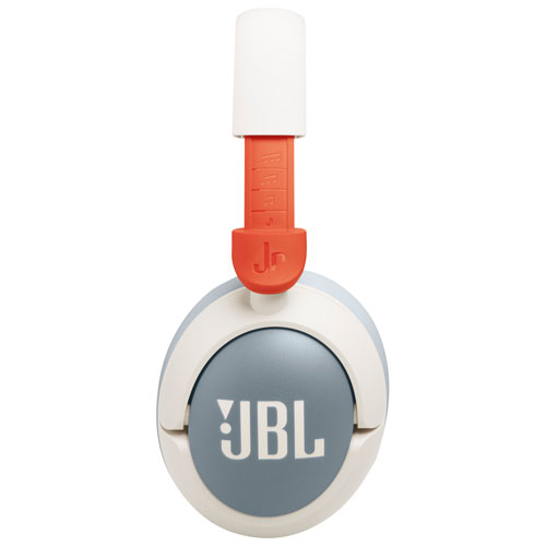 Casque d'écoute Bluetooth à suppression du bruit pour enfants Junior N470NC de JBL - Blanc