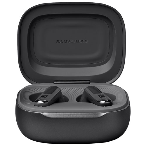 JBL Live Flex 3 In-Ear Noise Cancelling True Wireless Earbuds - Black
