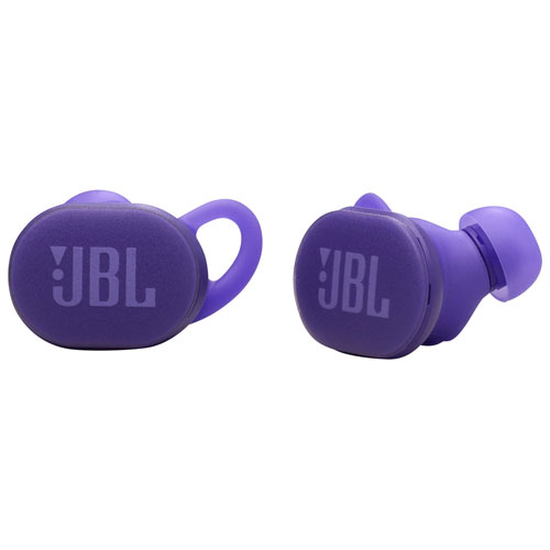 Écouteurs boutons 100 % sans fil à suppression du bruit Endurance Race 2 de JBL - Violet