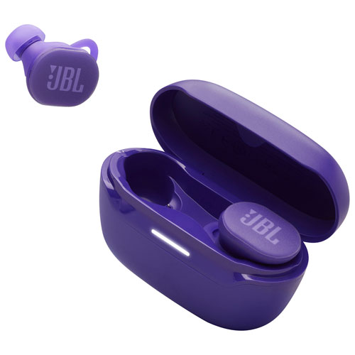 Écouteurs boutons 100 % sans fil à suppression du bruit Endurance Race 2 de JBL - Violet