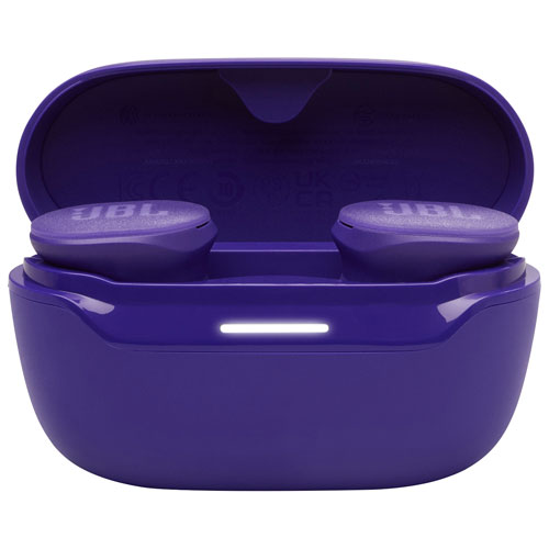 Écouteurs boutons 100 % sans fil à suppression du bruit Endurance Race 2 de JBL - Violet