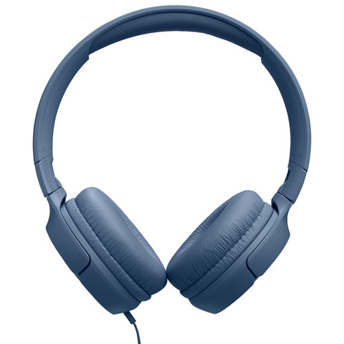 Casque d'écoute avec fil USB-C Tune 520C de JBL - Bleu