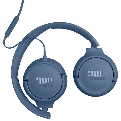Casque d'écoute avec fil USB-C Tune 520C de JBL - Bleu