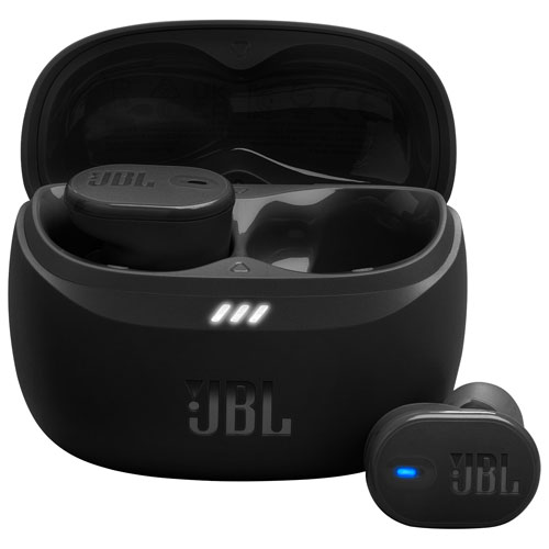 Écouteurs boutons 100 % sans fil à suppression du bruit Tune Buds 2 de JBL - Noir