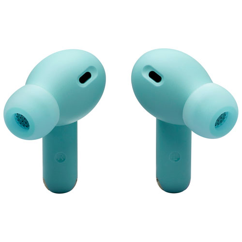 Écouteurs boutons 100 % sans fil à suppression du bruit Vibe Beam 2 de JBL - Bleu