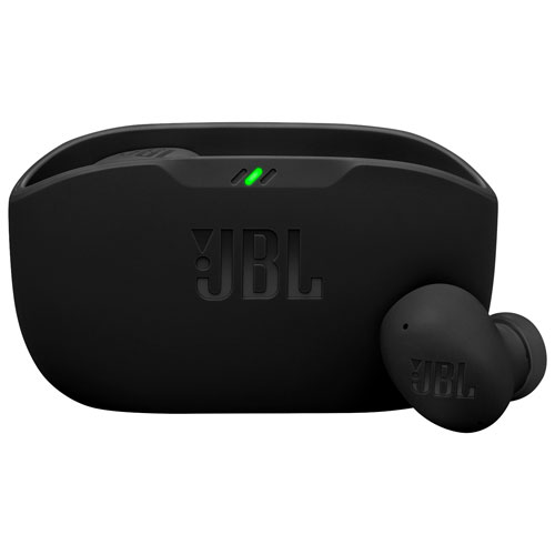 Écouteurs boutons 100 % sans fil à suppression du bruit Vibe Buds 2 de JBL - Noir