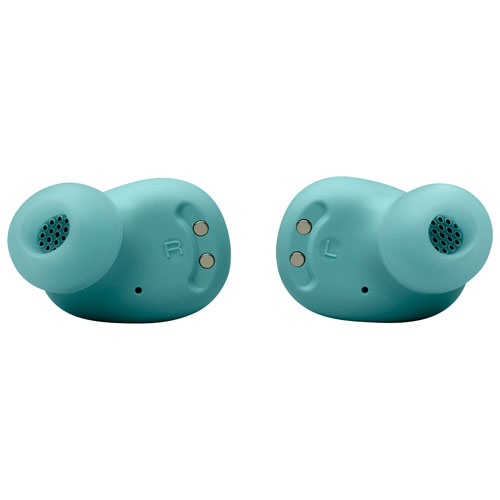 Écouteurs boutons 100 % sans fil à suppression du bruit Vibe Buds 2 de JBL - Bleu