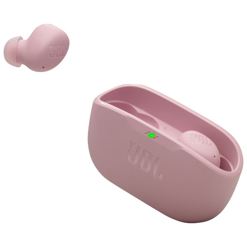 JBL Vibe Buds 2 In-Ear Noise Cancelling True Wireless Earbuds - Pink