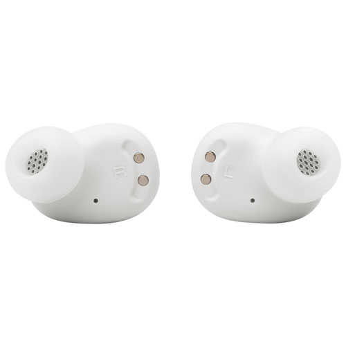 Écouteurs boutons 100 % sans fil à suppression du bruit Vibe Buds 2 de JBL - Blanc